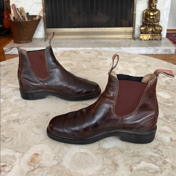 Blundstone 550 - Classic Unisex - Chestnut Brown Leather Chelsea Boots - Picture 6 of 12